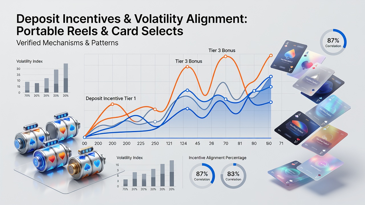 Chart showing alignment between deposit bonuses and game volatility across mobile platforms