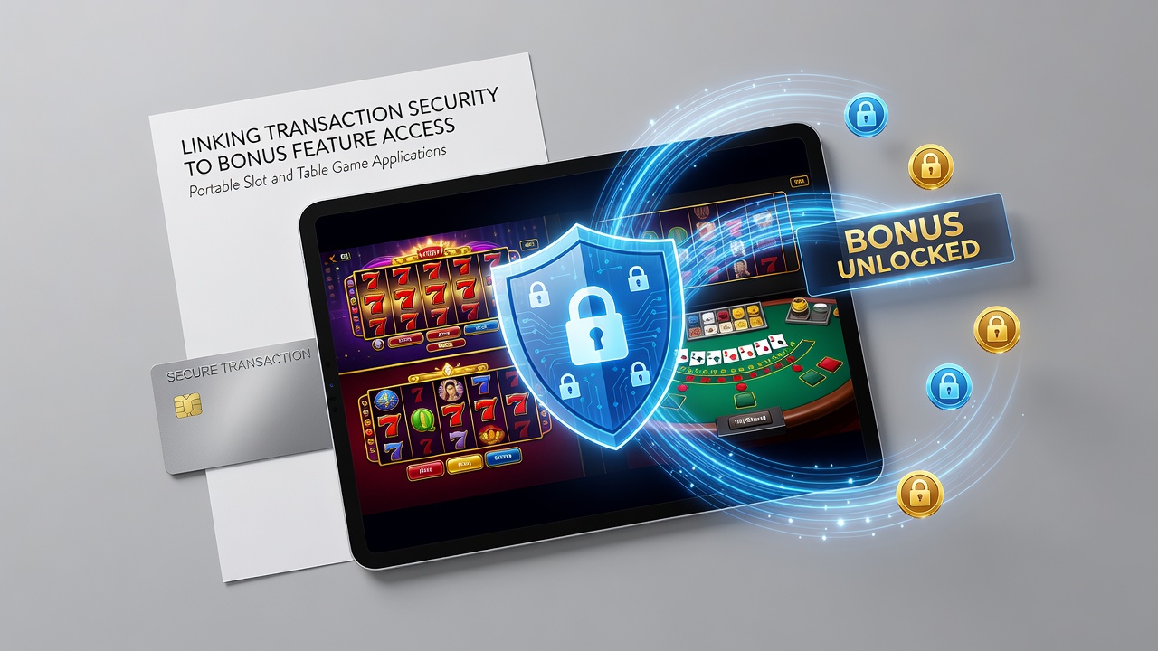 Mobile app screen showing encrypted transaction confirmation unlocking bonus features in table games