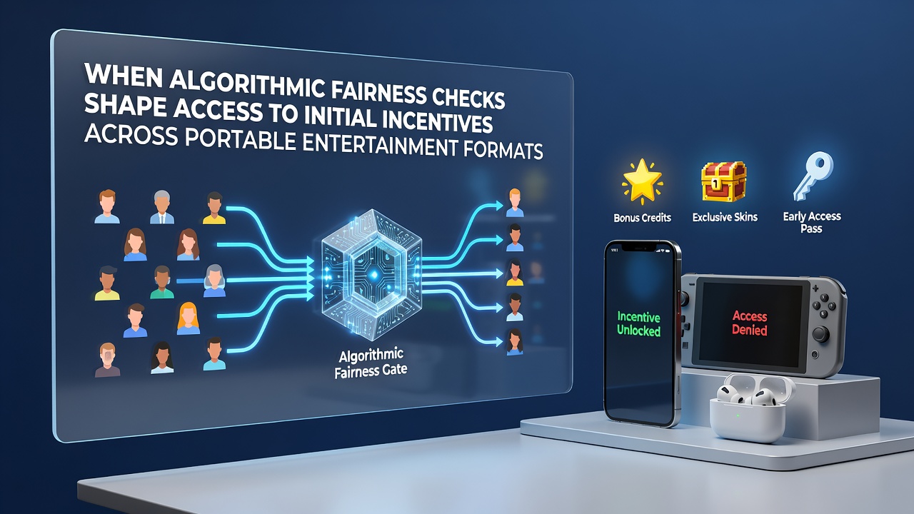 Algorithmic systems evaluating user data for fair distribution of mobile entertainment incentives